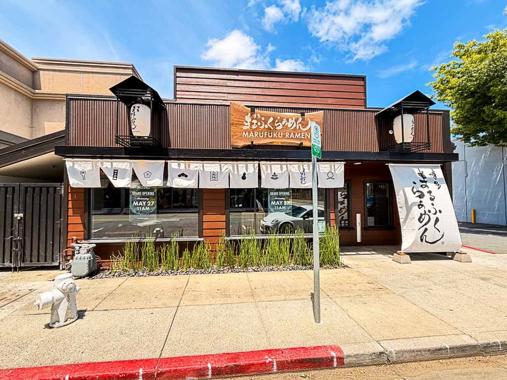 Marufuku Ramen storefront in Walnut Creek